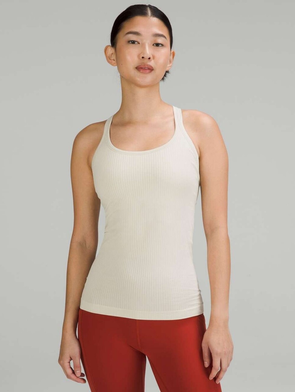 Lululemon Ebb To Street Tank, Natural Ivory